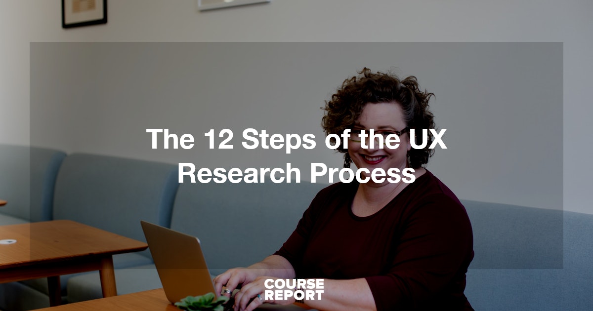 The 12 Steps of the UX Research Process | Course Report