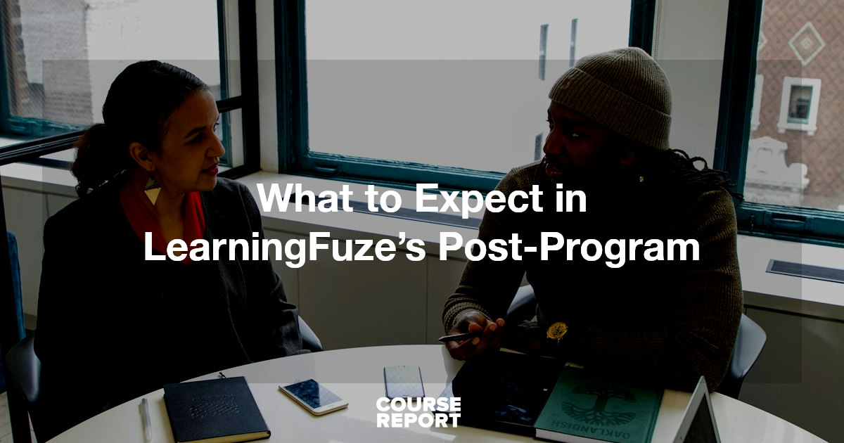 Update Learning Post What to Expect in LearningFuze’s Post-Program | Course Report